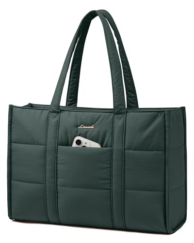 LOVEVOOK Bolso Mujer Grande, Puffer Bolso Tote Bag Bolsos para