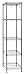 Muscle Rack WS241459-5S 5 Tier Wire Shelving with Hooks in Silver, 59