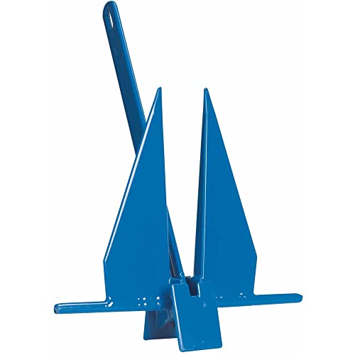 Greenfield 669-11-R Mechanical Slip-Ring Anchor - Royal Blue Coated, 8 Lb. #TOP1