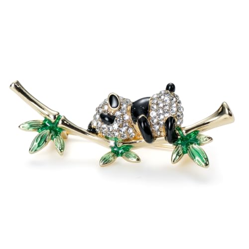 Image of Rhinestone Animal Brooch Pins for Women