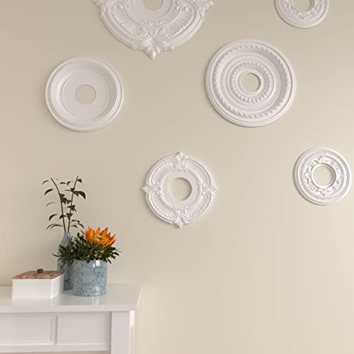 Ekena Millwork CM12AT Attica Ceiling Medallion, 12 3/4"OD x 3 1/2"ID x 1/2"P, Factory Primed by Ekena Millwork - Image 7