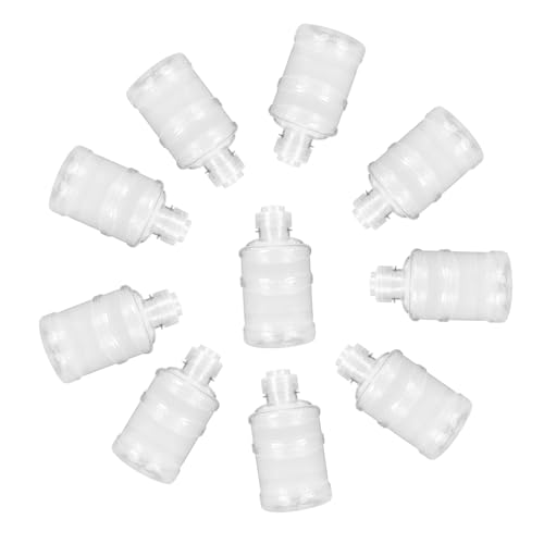 Hohopeti 10個 使い捨て透明ジュースボトル ミルクティー容器 ペット素材 水筒代替 飲料店 家用密封容器