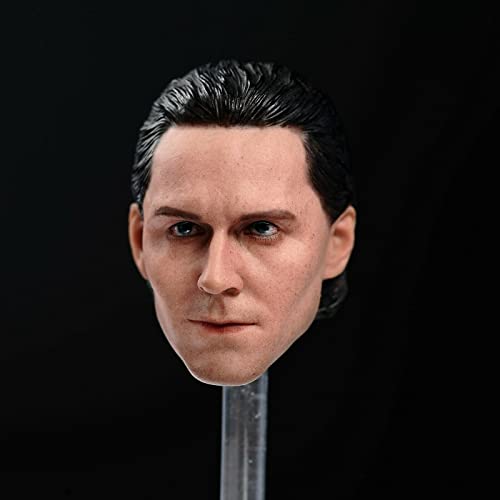 1/6 Scale Male Head Sculpt,European Man Tom Hiddleston Head Carved For 12Inch Action Figure Body Doll (C) #TOP4