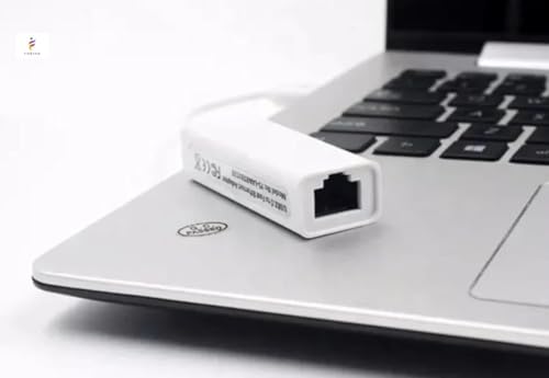 Image of USB 2.0 to LAN Adapter | 10 /100 Mbps Ethernet Network Adapter | RJ45 Plug & Play | Compatible with Windows 11, Mac OS, Linux | USB to Ethernet Converter