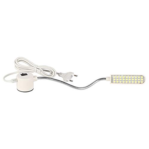 Lampada a collo d'oca per trapani a colonna Ampia applicazione: questo banco da lavoro a LED fa girare la luce non solo utilizzato per banco da lavoro, tornio, trapano a colonna e fresatrice/macchina da cucire per il lavoro, ma utilizzato anche come lampada da scrivania a casa per l'apprendimento, la lettura di riviste e il lavoro manuale. Piccola luce a led, ma molto pratica e multifunzionale