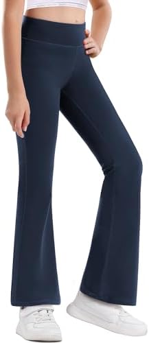 Stelle Girls Flare Leggings High Waisted for Dance Yoga School Daily Wear