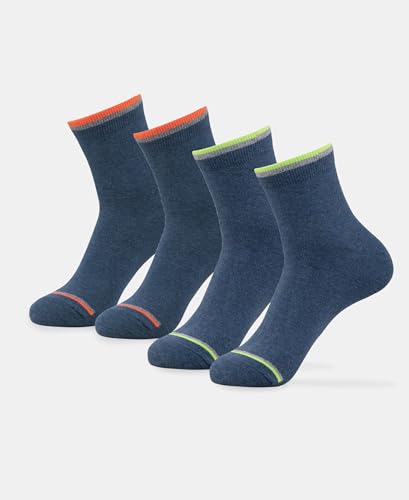 Image of Jockey Mens Solid Socks Pack Of 2