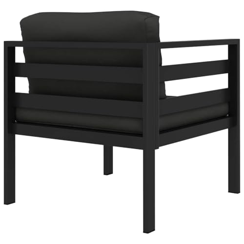 Sofá modular de aluminio resistente a la intemperie acabado de lujo 6