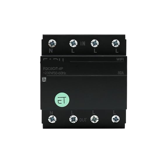 Disjoncteur d'air 3P + N rail DIN 60A avec circuit de commande interrupteur