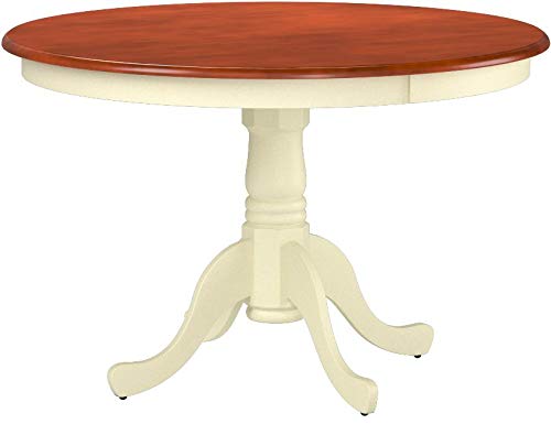 image for East West Furniture Hartland Wood Dining Table-Cherry Table Top Surfac