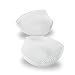 Women Breathable Silicone Bra Inserts-Honeycomb Silicone Bra Inserts  Semi-Adhesive Breast Enhancer Bra Pad