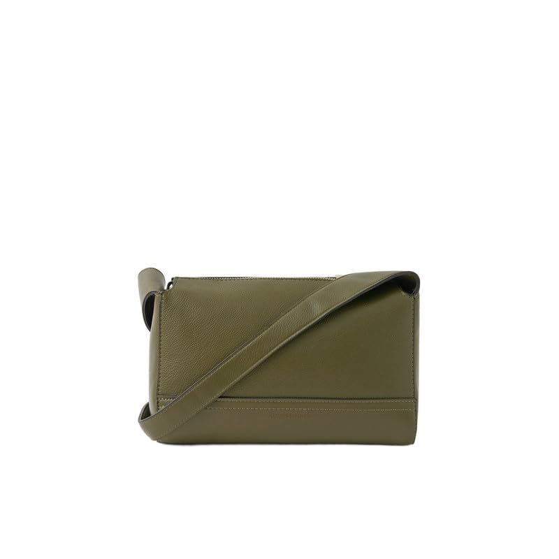London Women's Plain Sling Bag | Minimalist Faux Leather Crossbody | Structured Adjustable Strap Handbag-image-32