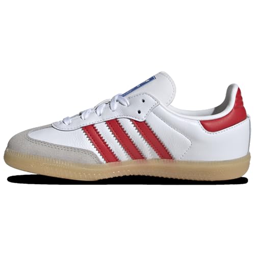 Adidas Originals Samba - Boys' Preschool (JI4465, White/Red)2