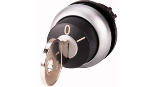Actuador de llave de 2 posiciones Eaton M22-WRS-MS8 mantenido
