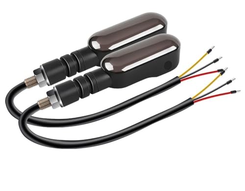 Clignotants séquentiels universels moto feu arrière LED étanche éclairage dynamique