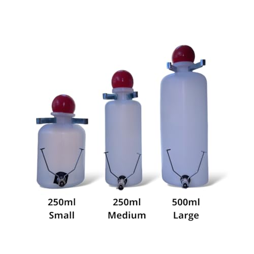 ANIMALPLAST 2 Stück 500 ml Automatischer Vogelwasserspender, für Vögel, Papageien, Wellensittiche, Nymphensittiche, Sittiche und andere kleine Käfigtiere