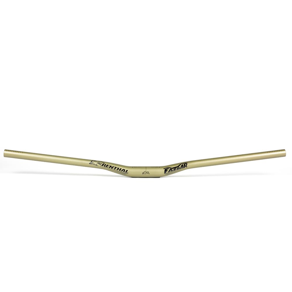 Renthal V3 Fatbar Riser Guidon 31,8 mm, 800 x 40 mm, 7°/5°, doré, M178-02-007-01