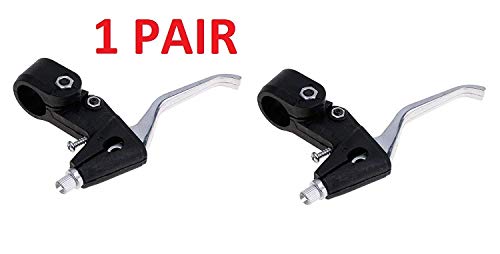 Image of CYBIC MTB Bicycle Brake Lever Set Left and Right Pair Aluminum Alloy Handle Universal Fit for Mountain Road and Standard Bikes Ergonomic Anti Slip Design Lightweight Durable Easy Installation