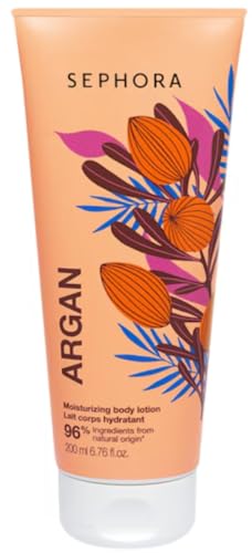 SEPHORA Lozione Corpo Idratante ARGAN 200 ML 96% INGREDIENTI DI ORIGINE NATURALE