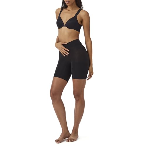 Image of Spanx Tummy Control Spandex Compression Shapewear Power Shorts for Women