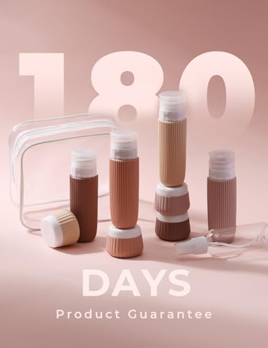 Flacon Voyage Avion 100Ml : Lot de 9 Flacon Voyage,Contenant Voyage à Remplir 90ml et 30ml en S... – Image 5