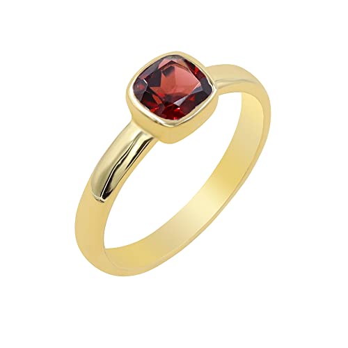 Bague en grenat véritable pour sublimer vos tenues du quotidien