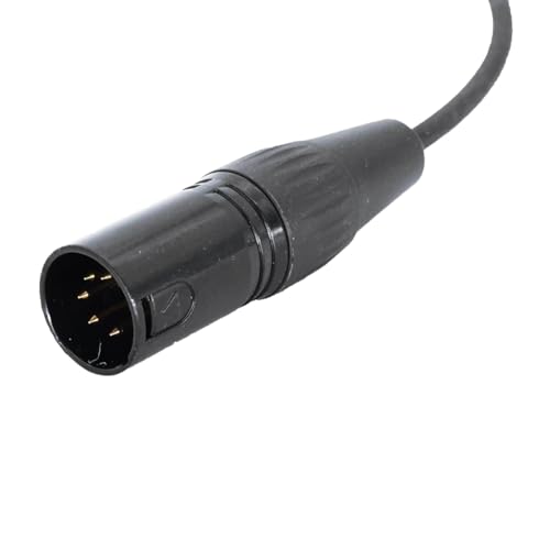 Adaptador GA Dual Plugs a XLR 5 Pines para Auriculares miniatura 4