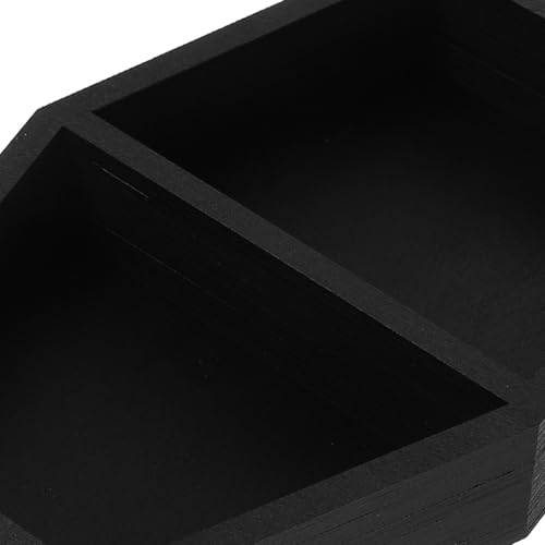 Étagère murale en bois forme cercueil pour ranger objets lourds sans risque de chute