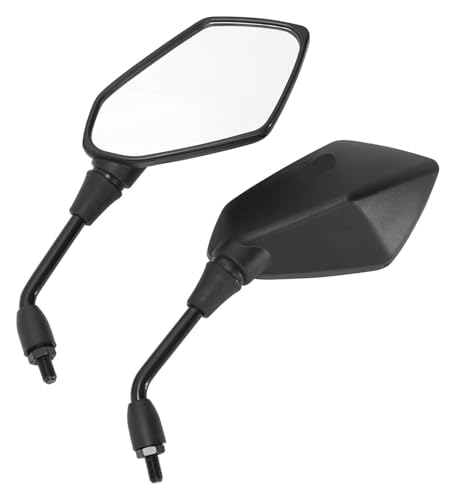 Espejos retrovisores moto para Kawasaki Z750 Z1000 y ER6B en negro 3