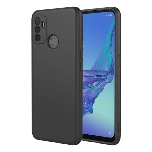 SEAHAI Case for OPPO A53S / OPPO A53, Ultra Thin Silky-Soft Touch Liquid Silicone Phone Cover with Shockproof Airbag Design
