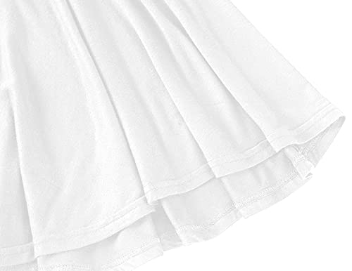 Urban CoCo Women's Mini Skater Flared Skirt Printed and Solid Tennis Skirt3