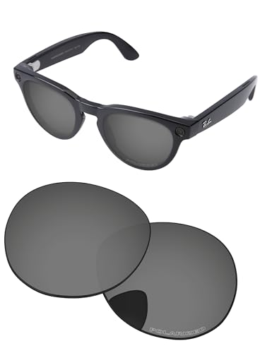 Image of Replacement Lenses for Ray-Ban Meta Headliner RW4009 & RW4013 50mm AI Glasses - Photochromic, Anti Blue Light Lens