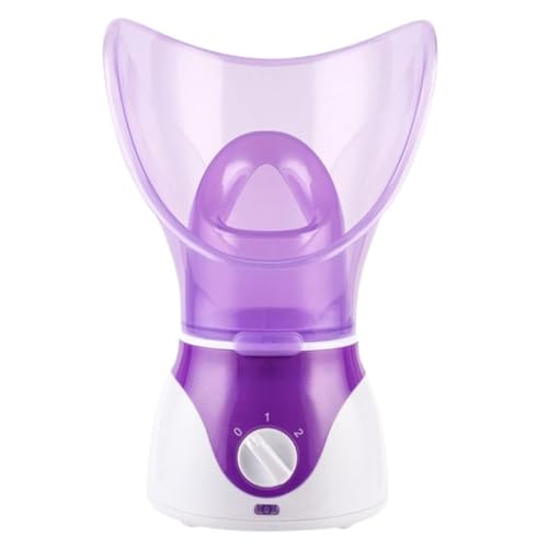 Facial Steamer 2 in 1 Face and Nasal Steam Sauna for Women and Men Adjustable Steam Control Facial Spa Steamer for Deep Cleansing Skin Hydration Blackhead Removal Acne