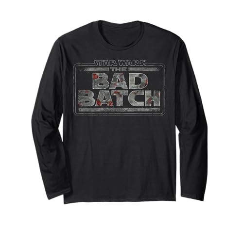 T-shirt Star Wars The Bad Batch manches longues coton doux pour éviter le froid lors des sessions de jeu