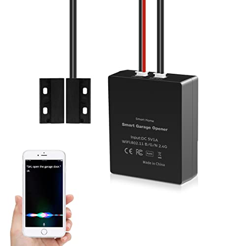 Smart Garagentoröffner,WiFi Switch funktioniert mit Apple HomeKit...