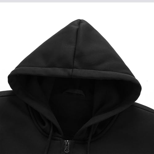 Heated Hoodie for Men Zip Up Hooded Sweatshirt 17-Zone Heated Hoodie Sweatshirt Heating Jacket Hunting Sweatshirts4