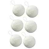 Photo Gallery 6 palline di natale con corda in schiuma per albero di natale, decorazioni natalizie per feste del ringraziamento, 4 cm Photo Gallery 6 palline di natale con corda in schiuma per albero di natale, decorazioni natalizie per feste del ringraziamento, 4 cm