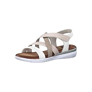 Jana 100% comfort 8-8-28205-26 dames Platte sandaal.