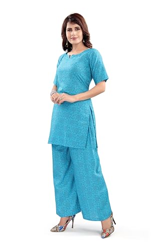 Mom&Bae Women’s Pure Cotton Printed Lounge Wear Comfy Night Suit Co-ord Set