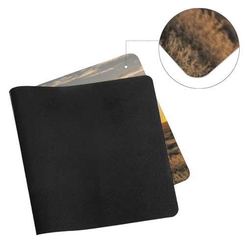 Sous-main de bureau pour clavier d'ordinateur portable style Cowboy West - 7