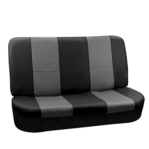 FH Group PU002-1010 Classic Exquisite Leather Bench Seat Covers, ...