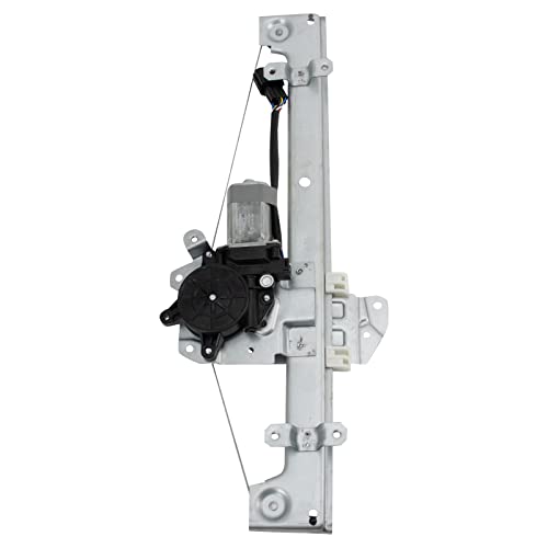 Image of TRQ Front Right Power Window Regulator & Motor Assembly Passenger Side Compatible with 2013-2018 Nissan Altima NI1351161