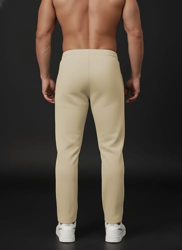 Image of ENDEAVOUR WEAR Men's Warm Fleece Straight Fit Trackpants