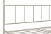 Novogratz Marion Canopy Bed, White, Full