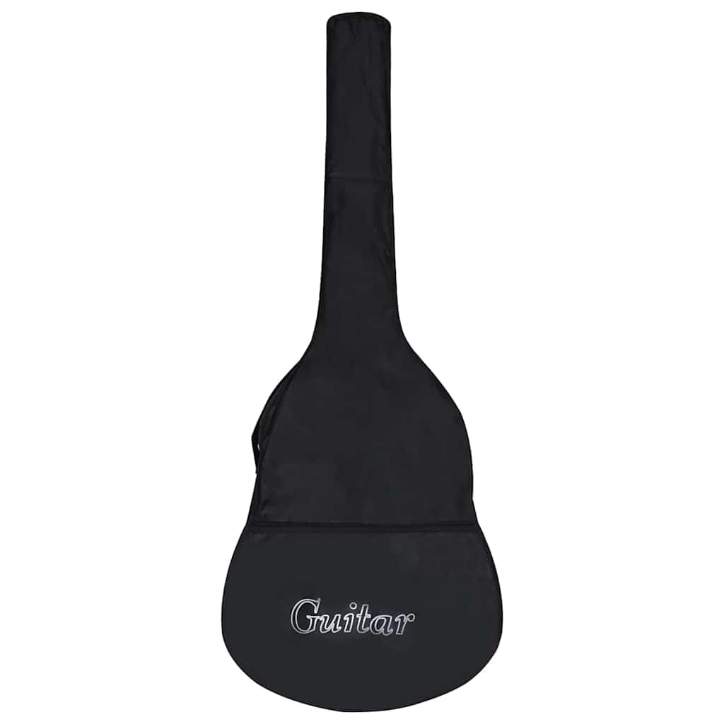 Gitara klasyczna 3/4 dla początkujących, gitara akustyczna z nylonowymi strunami w zestawie torba na gitarę, korpus 91,5 cm, naturalna