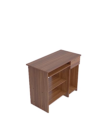 Image of COUCH CULTURE Bingo Engineered Wood Study Table | Multi-Purpose Study Table | Computer Table for Students | Office Table with 1 Drawers | Desk for Work from Home | 1 Year Warranty - Leon Teak