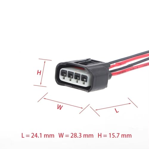 Conector bobina encendido arnés de cableado para auto Pontiac Vibe 2003-2010 9098011885 6