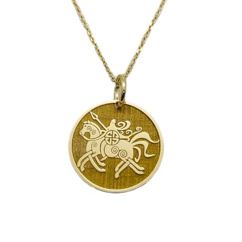 Pendentif cheval d'Odin Sleipnir pour un style bohème chic au quotidien
