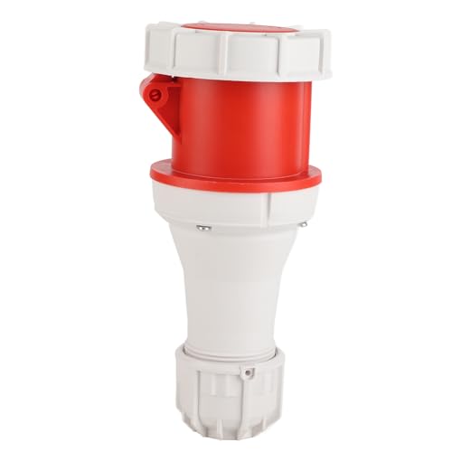 Conector Industrial 5 Pines 63A IP67 Rojo