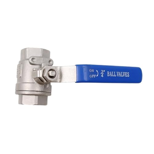 Válvula de bola de acero inoxidable SS304 con rosca BSPT resistente a corrosión 5